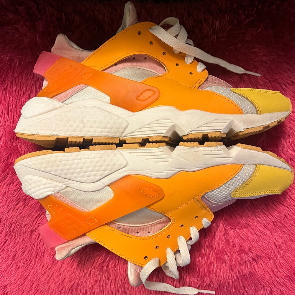 Nike Pink and Orange Sneakers
